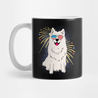 Cool Dog USA flag Patriotic 4th July independence day coolest shirt for july forth Mug